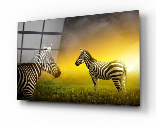 Zebra Yatay Cam Tablo