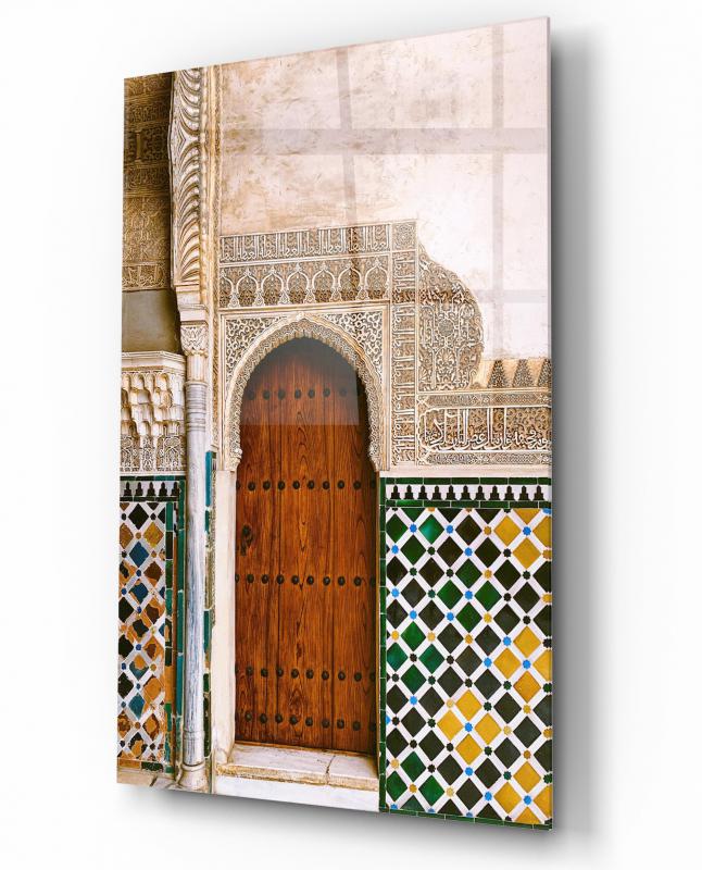 El Hamra Sarayı Dikey Cam Tablo