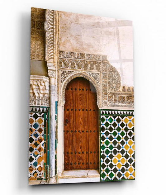 El Hamra Sarayı Dikey Cam Tablo