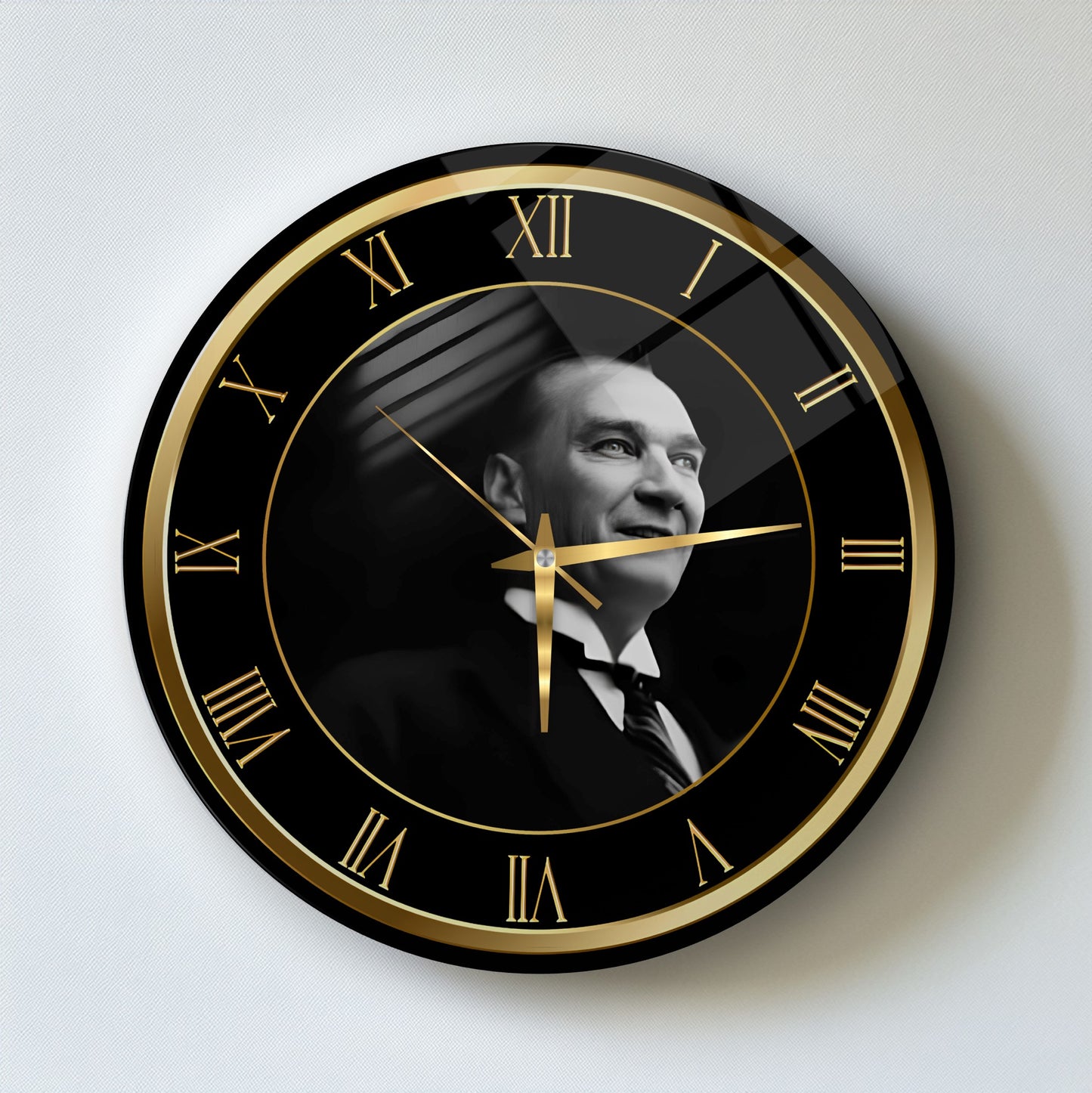 Atatürk Cam Duvar Saati