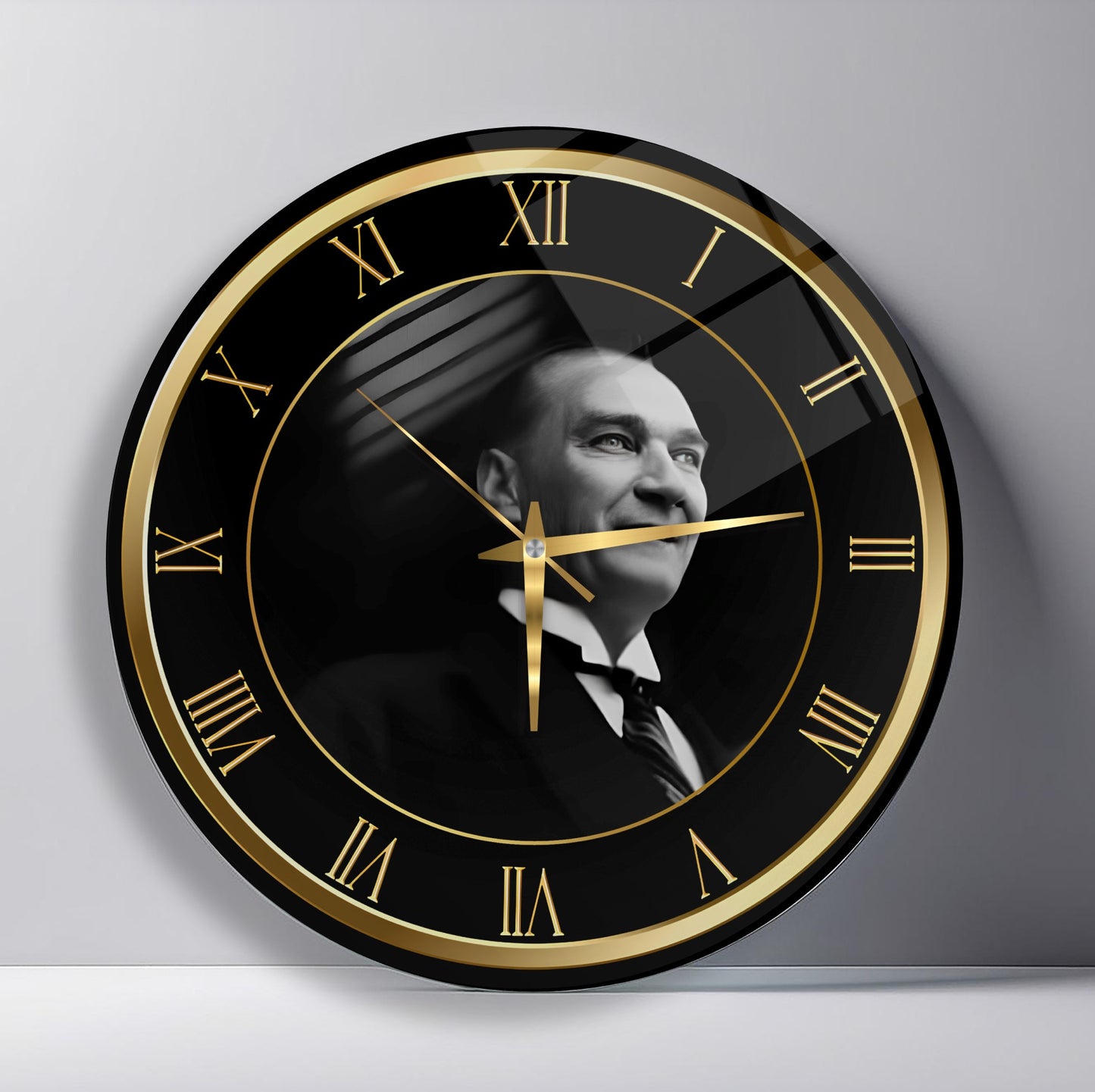 Atatürk Cam Duvar Saati