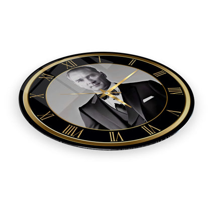 Atatürk Cam Duvar Saati