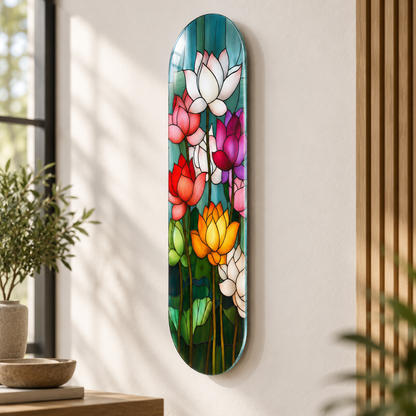 Skate Board cam tablo - yaklaşık 2 cm duvar mesafesi