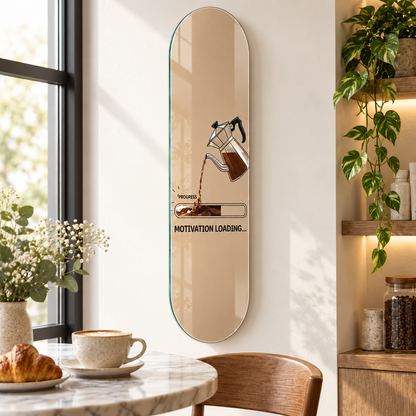 Motivation Loading Skate Board cam tablo - alternatif premium alan