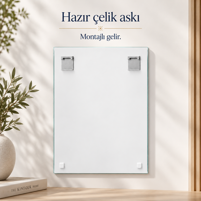 CAMDEKO hazır çelik askı montaj detayı