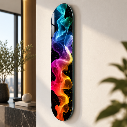 Skate Board cam tablo - yaklaşık 2 cm duvar mesafesi