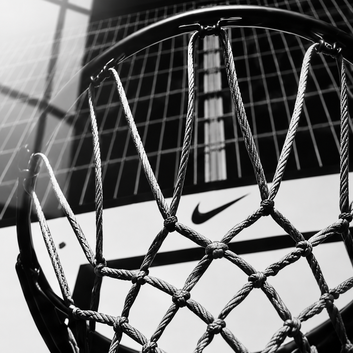 CAMDEKO UV baskı siyah beyaz basketbol temalı baskı detayı