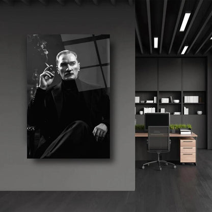 Atatürk Dikey Cam Tablo
