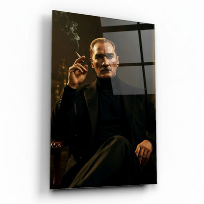 Atatürk Dikey Cam Tablo