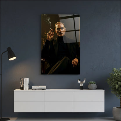 Atatürk Dikey Cam Tablo