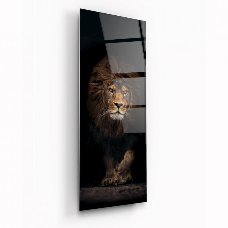 Aslan Panoramik Cam Tablo