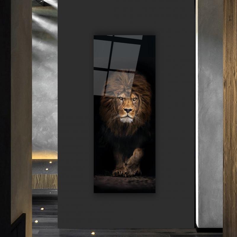 Aslan Panoramik Cam Tablo