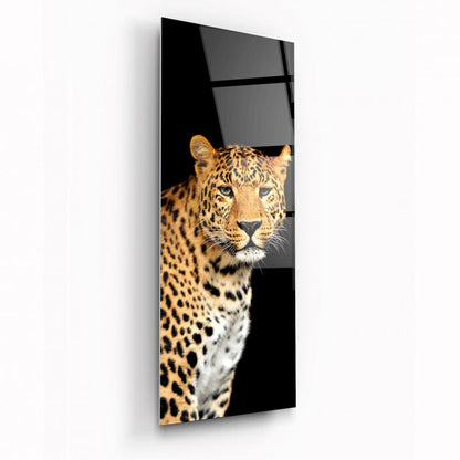 Leopar Panoramik Cam Tablo