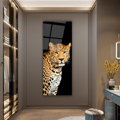 Leopar Panoramik Cam Tablo
