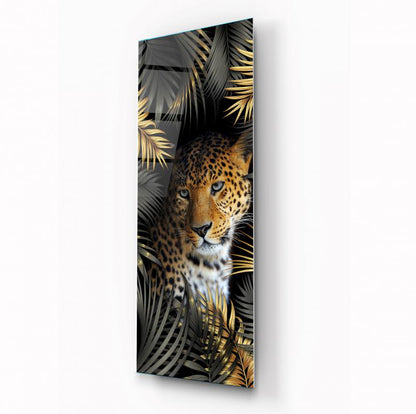 Leopar Panoramik Cam Tablo