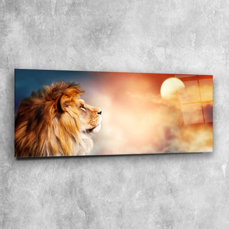 Aslan Panoramik Cam Tablo