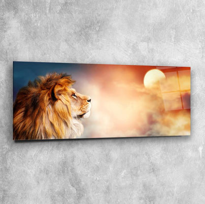 Aslan Panoramik Cam Tablo
