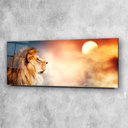 Aslan Panoramik Cam Tablo