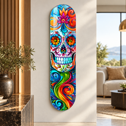 Skate Board cam tablo - yaklaşık 2 cm duvar mesafesi