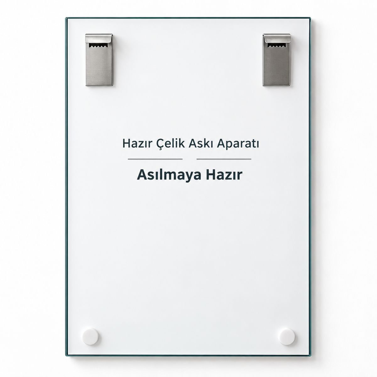 CAMDEKO hazır çelik askı aparatı arka yüz