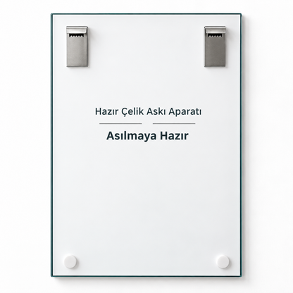 CAMDEKO hazır çelik askı aparatı arka yüz