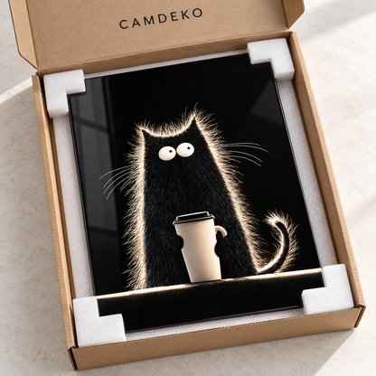 CAMDEKO kraft kutu ve köşe koruyuculu cam tablo paketlemesi